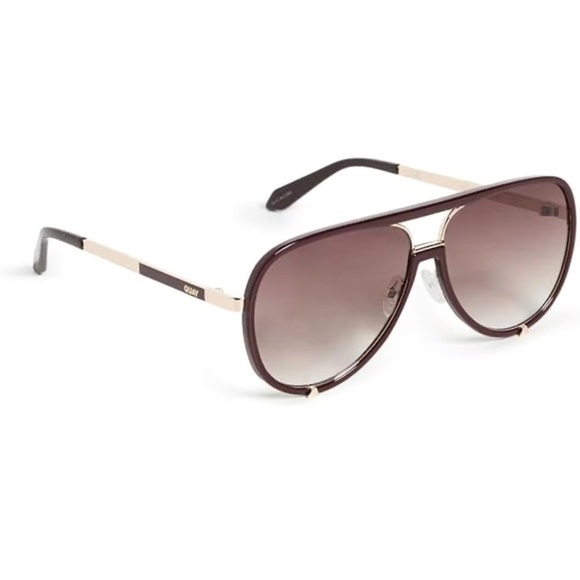 Quay Australia Accessories - Quay High Profile Sunglasses in Dark Purple